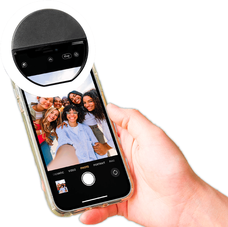 LED universelle à clipser pour smartphone Bigben Neuf - vue 3