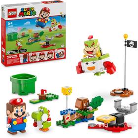 Set LEGO® Super Mario™ 71439 : Aventures Interactives avec Mario et Bowser Jr. - Neuf