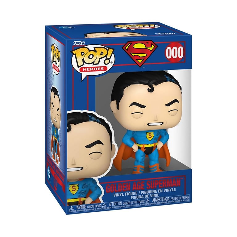 Figurine Funko Pop Heroes Golden Age Superman ' - vue 2