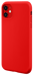 Carcasa de gel de silicona suave a prueba de golpes para Apple iPhone 11, rojo fuego