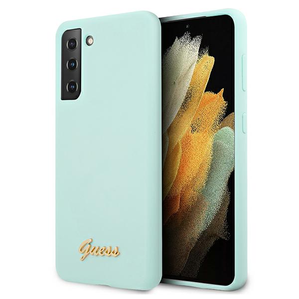 Guess Étui pour Samsung Galaxy S21+ en silicone Script