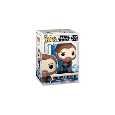 Figurine Funko Pop Star Wars Clone Wars Mando Obi Wan
