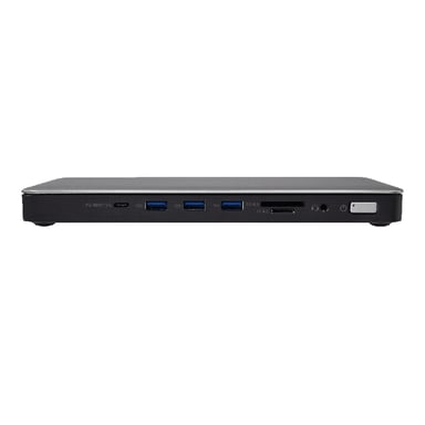 V7 DOCKTB4PT Docking Station cablata Thunderbolt 4 nero, argento