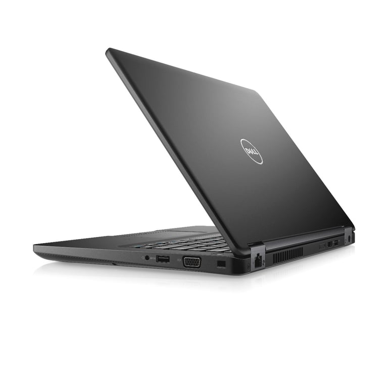 DELL Latitude 5480 Intel® Core™ i5 i5-7300U Ordinateur portable 35,6 cm (14 ) HD 8 Go DDR4-SDRAM 256 Go SSD Wi-Fi 5 (802.11ac) Windows 10 Pro Noir - Bon état
