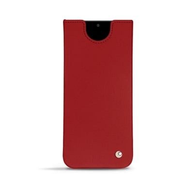 Funda de piel Samsung Galaxy S20 Ultra 5G - Funda - Rojo - Piel lisa