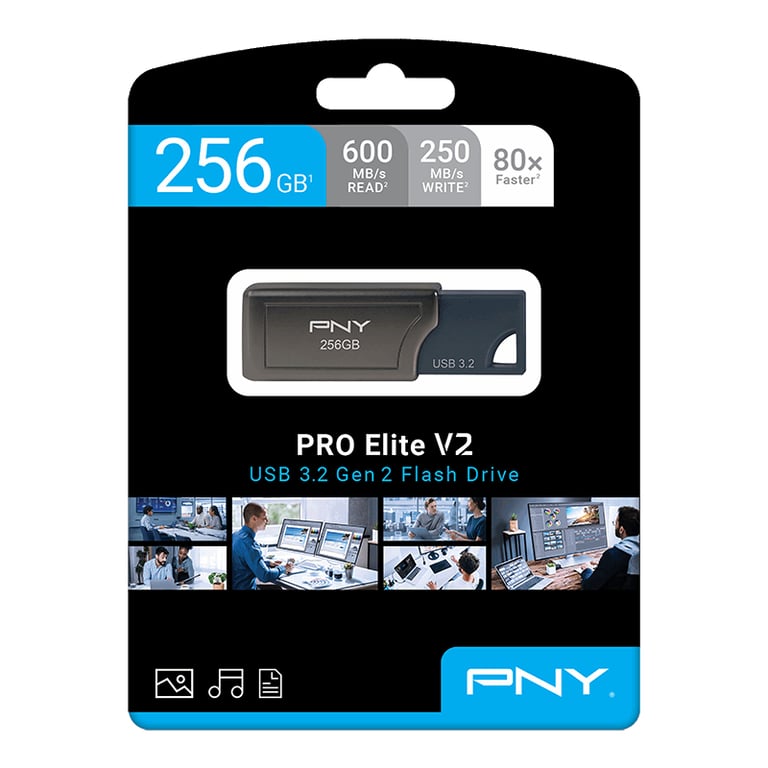 PNY PRO Elite V2 lecteur USB flash USB Type A 3.2 Gen 2 3.1 Gen 2 Neuf - vue 2