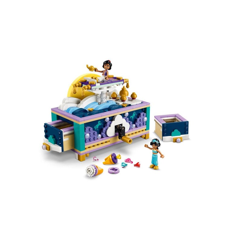 Boîte à bijoux LEGO Disney Princess 43295 Jasmine et tapis magique mobile Multicolore - Neuf