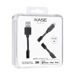 Câble Lightning certifié MFi Apple Charge Speed 3A charge/ sync (3M), Noir de jais