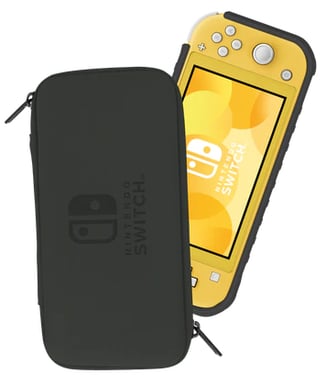 Hori Hybrid System Armor Custodia robusta Nvidia in policarbonato, poliuretano termoplastico (TPU) Nero, Oro