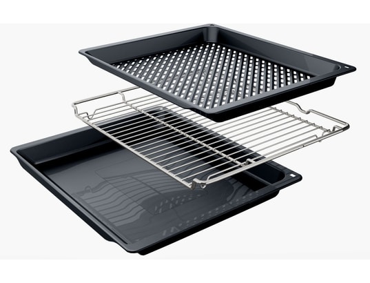 Four pyrolyse - N30 - Noir - Volume four (L): 71 l - 7 modes de cuisson NEFF - B2ACJ7AN3F - Neuf