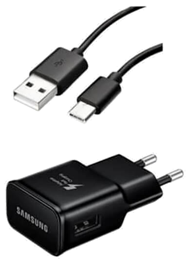 EP-TA20EBE + EP-DG950 Samsung TYPE C chargeur de voyage noir (bulk)