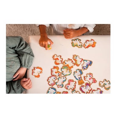 Gioco di osservazione dell'unicorno - divertimento educativo per i bambini