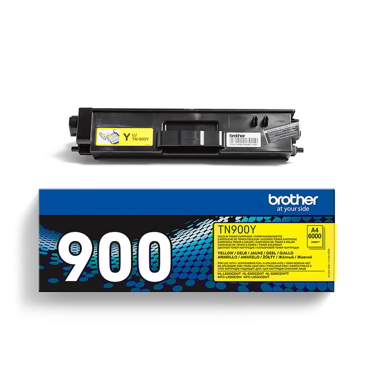 Brother TN Toner Jaune - vue 3
