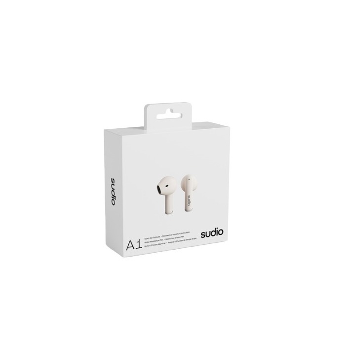 Sudio A1WHT Vero auricolare stereo senza fili (TWS) per chiamate/musica USB Type-C Bluetooth Bianco