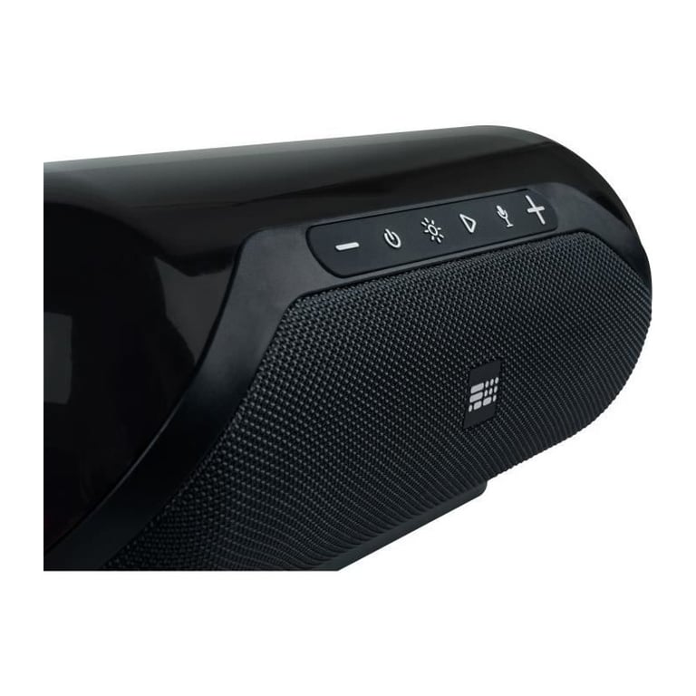 Enceinte lumineuse Bluetooth + micro sans fil BigBen Partybtlite 2 - vue 3