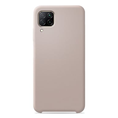 Coque silicone unie Soft Touch Sable rosé compatible Huawei P40 Lite