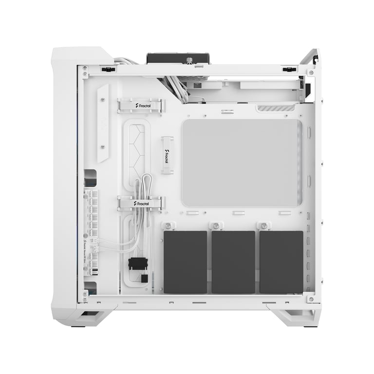 Fractal Design Torrent Compact Tour ATX étendu panneau latéral fenêtré verre trempé pas d'alimentation ATX RVB teinte claire USBAudio - vue 3