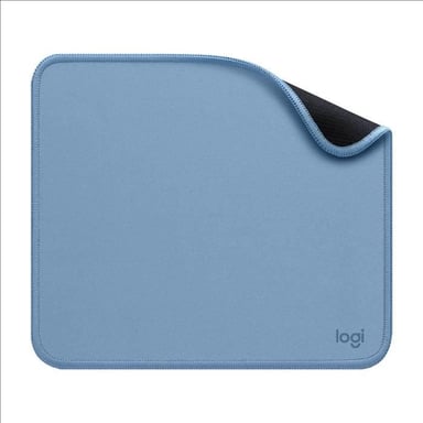 Alfombrilla de ratón duradera - Logitech - Studio Series - Fácil deslizamiento - Gris azulado