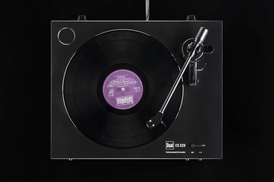 vinyle automatique Dual CS 329 finition - vue 6