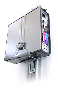 Ergotron Universal CPU Holder Soporte de CPU para instalación en escritorio Gris