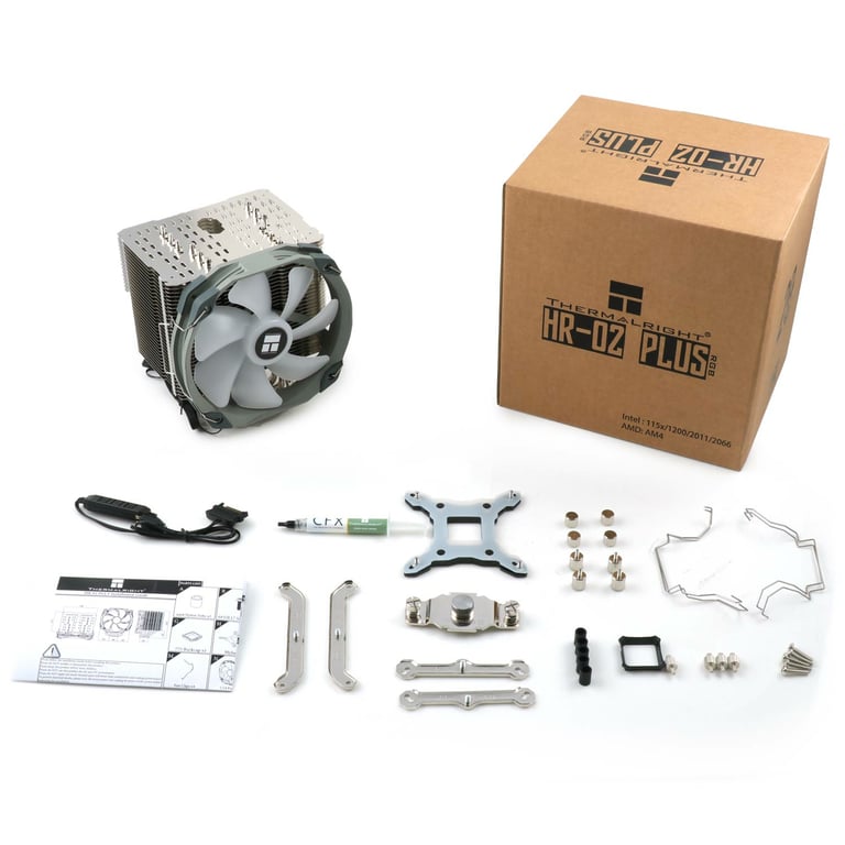 Thermalright HR 02 Plus Processeur Dissipateur thermiqueRadiateur 14 cm 1 pièce Neuf - vue 3