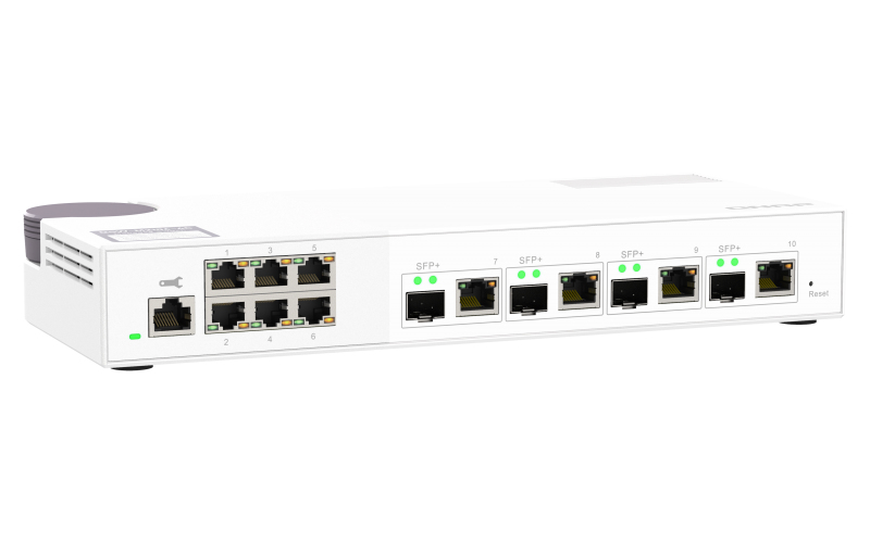 QNAP QSW M2106 4C commutateur réseau Géré L2 2.5G Ethernet 10010002500 Neuf - vue 3