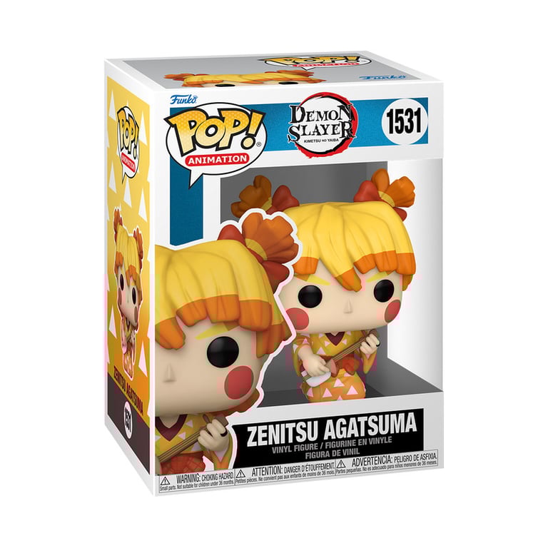 Funko POP! Zenitsu Agatsuma 1531 - vue 3
