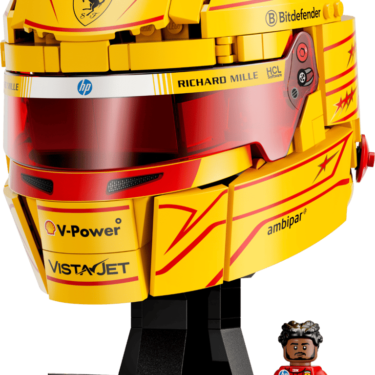 LEGO Editions Scuderia Ferrari HP Casque de Lewis Hamilton 43022 - vue 1