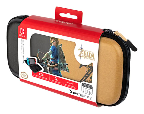 Boîtier robuste Slim Deluxe Hyrule Hero Link Nintendo Noir, Or