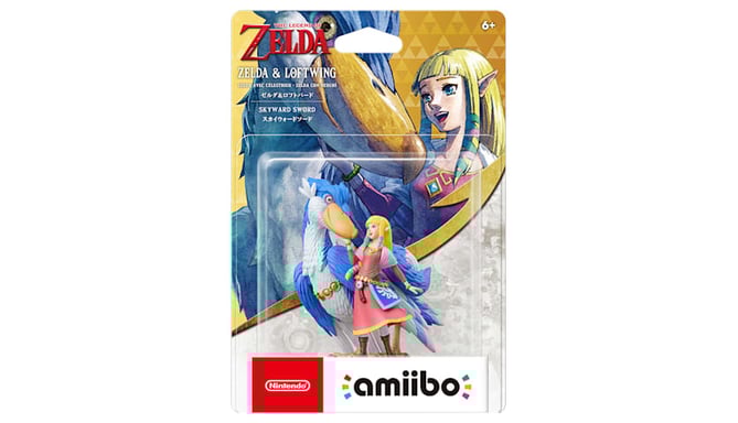 Nintendo amiibo Zelda & Loftwing - The Legend of Zelda: Skyward Sword HD Personnage de jeu interactif