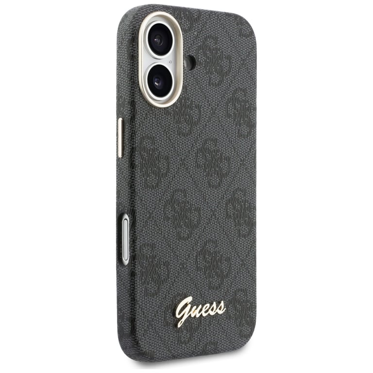 Guess Noir Étui 4G Script Magsafe Pour Iphone 17, - Neuf