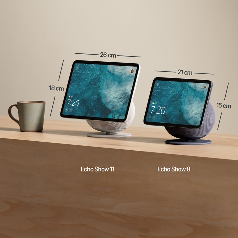 Assistant Vocal Amazon Echo Show 8 – Écran Tactile HD 8,7", Caméra 13 MP, Wi-Fi 6 - vue 6