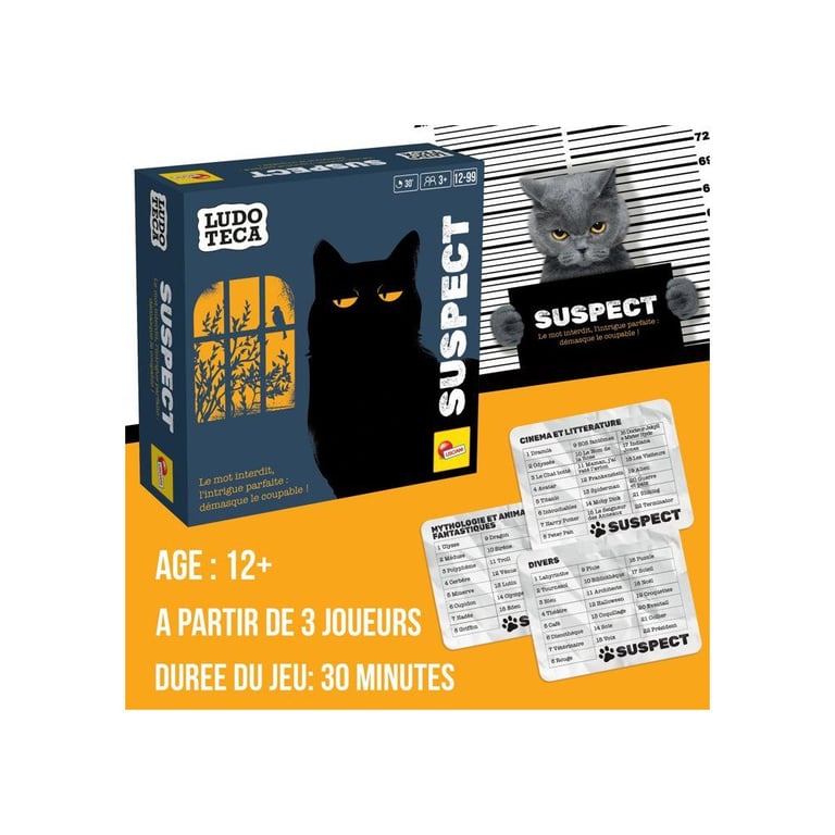 Jeu De Société Lisciani Giochi Suspect – Bluff Et Stratégie 3-5 Joueurs 12+ - vue 2