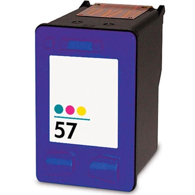 Cartouche d'encre recyclée Hp N 57 Tricolore C6657Ae Neuf