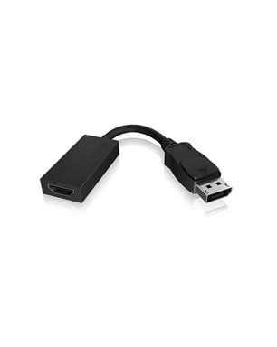 ICY BOX IB-AC508a DisplayPort HDMI Noir