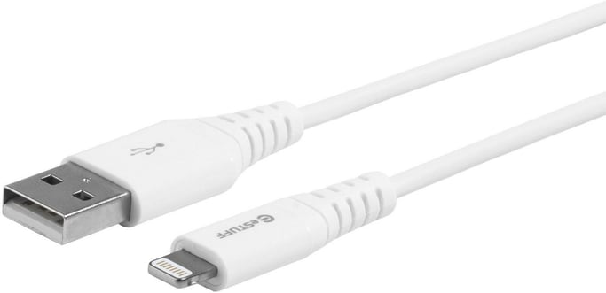 eSTUFF ES601004 câble Lightning 0,15 m Blanc