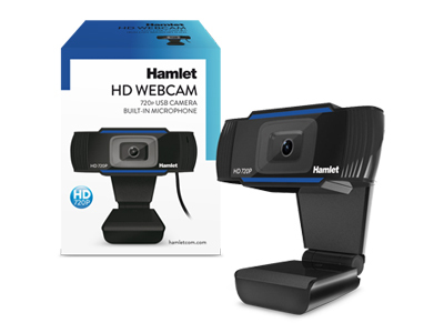 Hamlet HWCAM720 webcam 2 MP 1280 x 720 pixels USB Neuf - vue 3