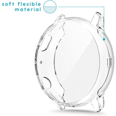imoshion ?Coque souple à couverture complète Watch Active 2 - 44 mm - Transparent