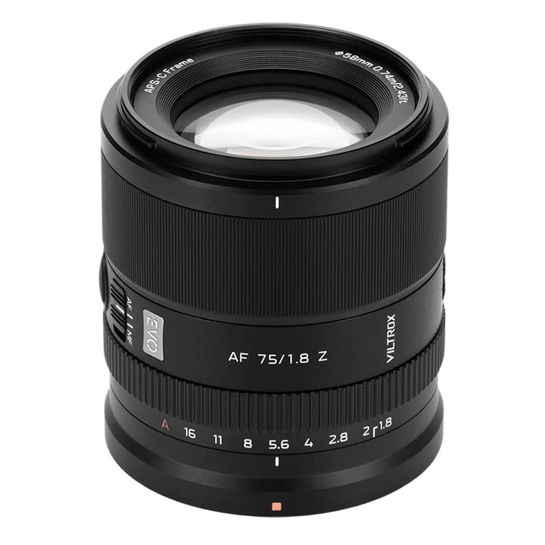 VILTROX AF 75mm F1.8 EVO APS C pour Nikon Neuf
