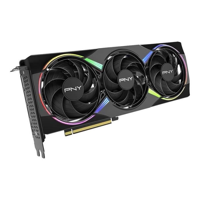 PNY Carte graphique GeForce RTX™ 5060 Ti 8GB ARGB Overclocked Triple Fan DLSS 4 - vue 7