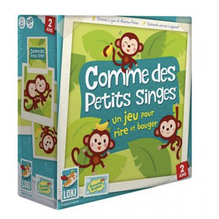 Iello Jeu D&#X27;Ambiance Comme Des Petits Singes : Rires Et Mouvement - Excellent État