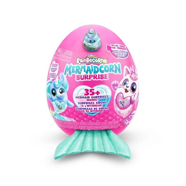 Peluches surprises ZURU Mermaidcorn Surprise S7 35 surprises Queue brillante Oeuf à éclore - vue 2