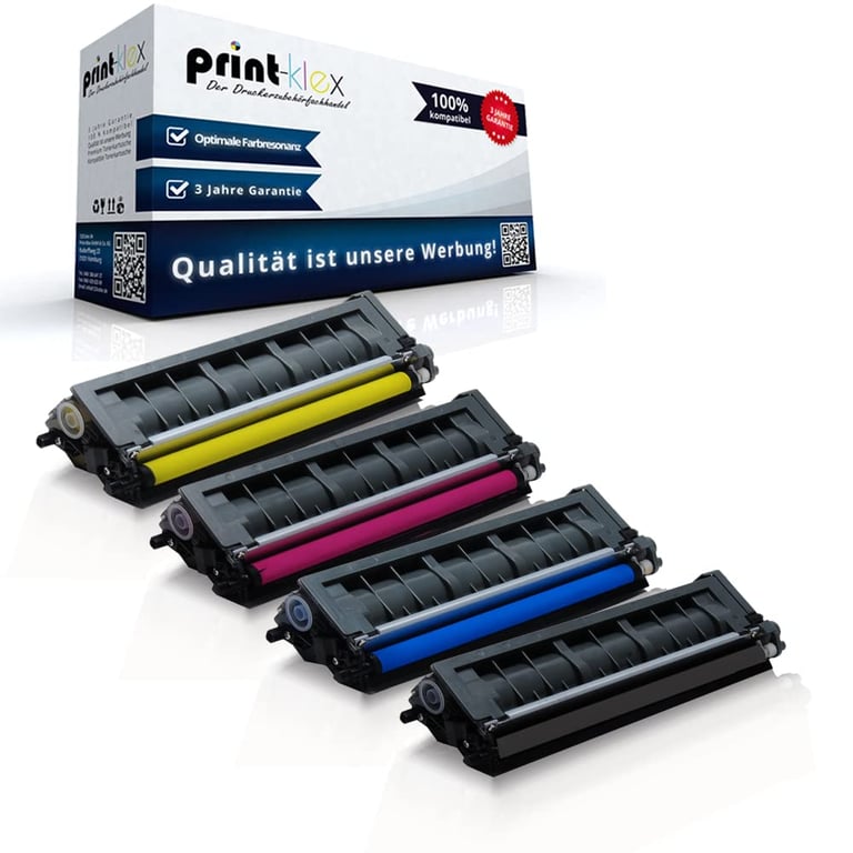 Lot de 4 cartouches de toner compatibles avec HL 4570CDWT MFC 9460CDN MFC 9465CDN MFC 9560CDW MFC 9970CDW TN325BK TN325C TN325M TN325Y cyanjaune Neuf