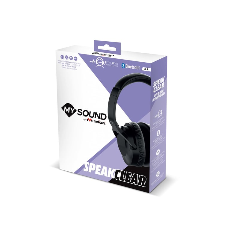 Meliconi 497406 écouteurcasque Sans fil Arceau AppelsMusique Bluetooth Neuf - vue 2