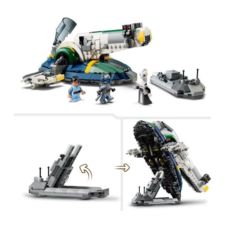 LEGO Star Wars 75433 L'Attaque des Clones Le Vaisseau de Jango Fett - Jouet des 9 ans - Neuf