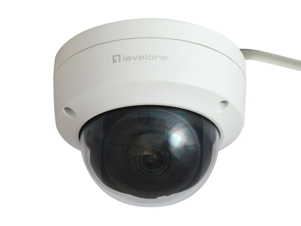 LevelOne FCS 3404 caméra de sécurité Dôme Caméra de sécurité IP Intérieure et extérieure 3200 x 1800 pixels Plafond Neuf - vue 3