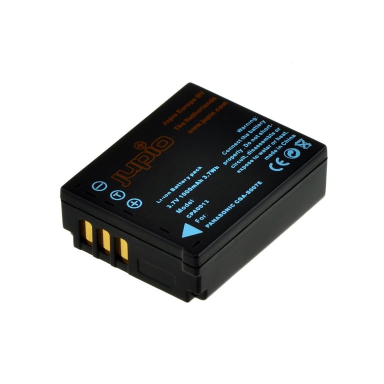 JUPIO Batterie compatible avec PANASONIC CGR S007E Neuf