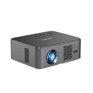 Proyector GELEIPU X5 - Resolución 1080P Brillo 300 ANSI Contraste 2000:1 - Negro