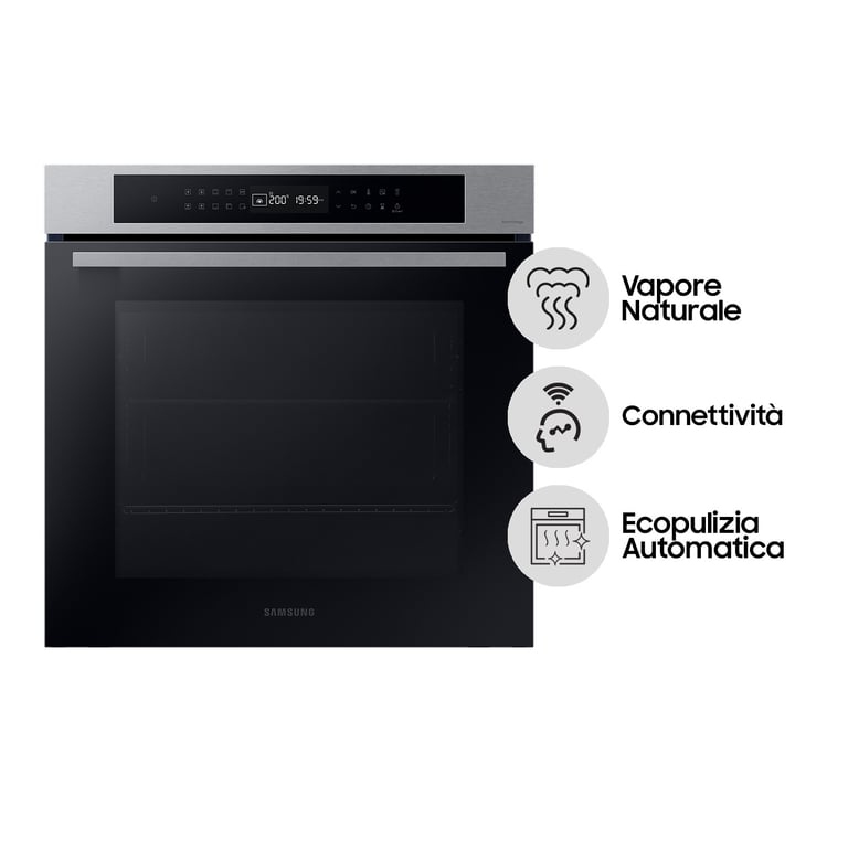 Samsung NV7B4040VBS + Acier inoxydable Neuf - vue 2
