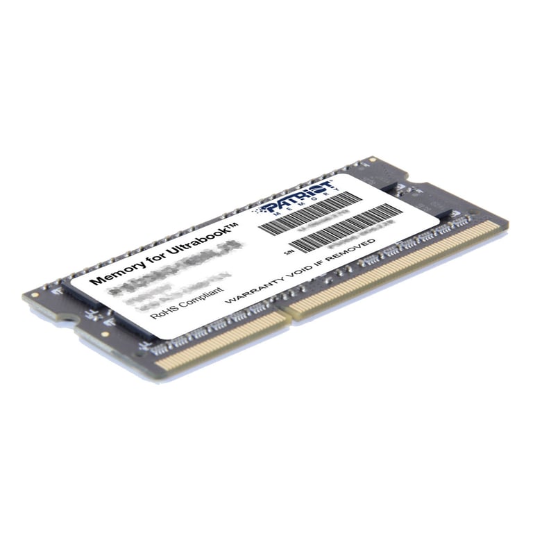 Patriot Memory for Ultrabook DDR3L module 4 Go SO DIMM 204 broches 800 MHz / PC3 12800 CL11 1.35 V mémoire sans tampon non ECC - vue 3